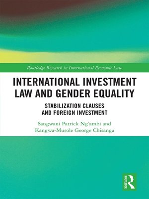 cover image of International Investment Law and Gender Equality